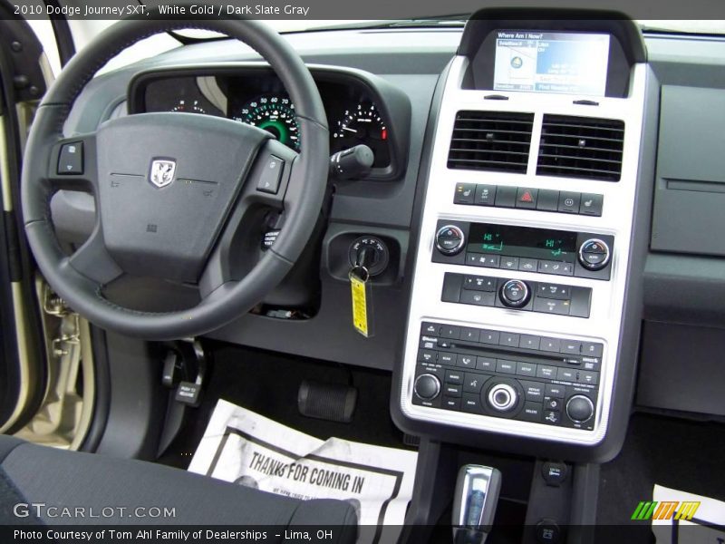 White Gold / Dark Slate Gray 2010 Dodge Journey SXT
