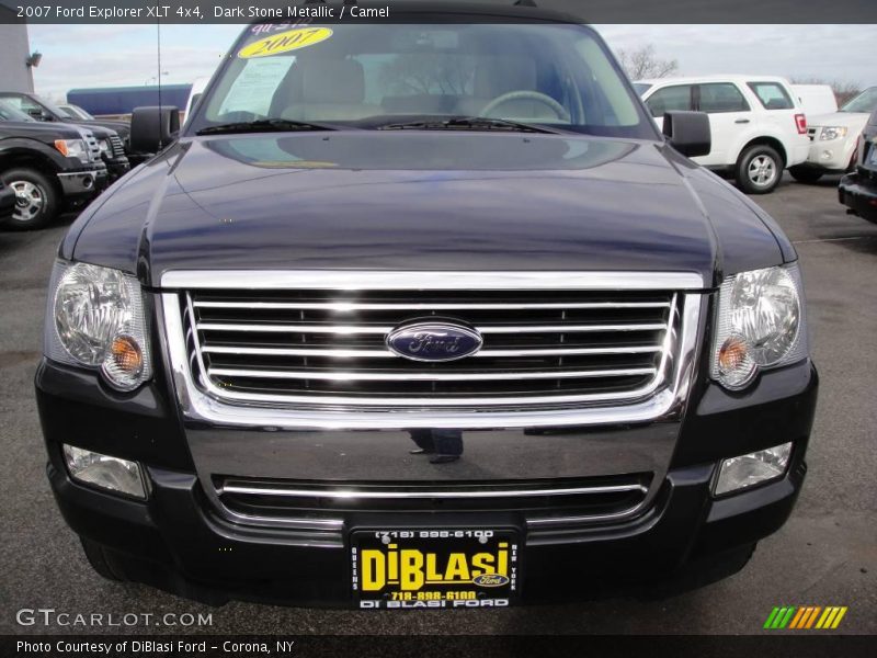 Dark Stone Metallic / Camel 2007 Ford Explorer XLT 4x4