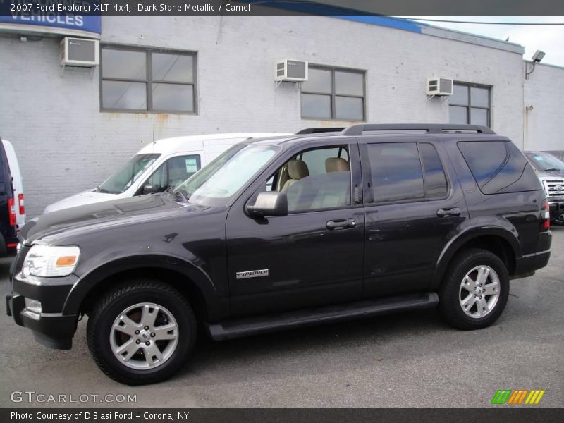 Dark Stone Metallic / Camel 2007 Ford Explorer XLT 4x4