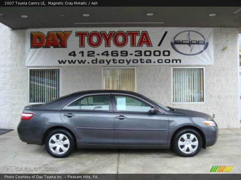 Magnetic Gray Metallic / Ash 2007 Toyota Camry LE