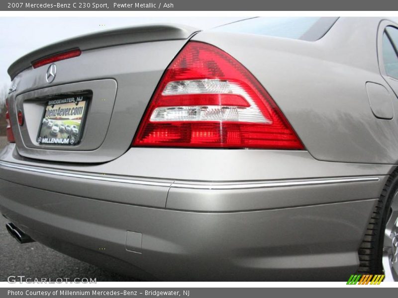 Pewter Metallic / Ash 2007 Mercedes-Benz C 230 Sport
