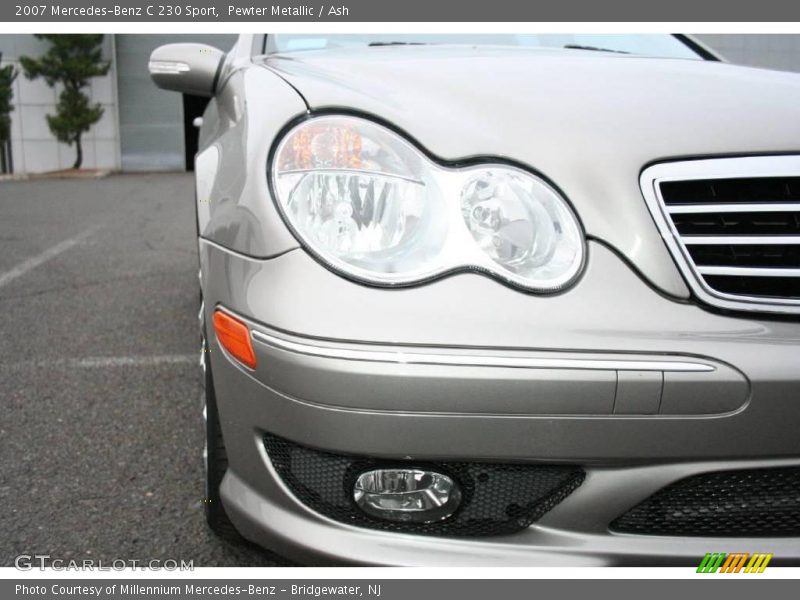 Pewter Metallic / Ash 2007 Mercedes-Benz C 230 Sport