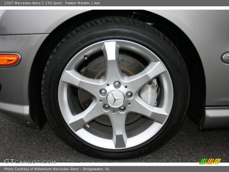 Pewter Metallic / Ash 2007 Mercedes-Benz C 230 Sport