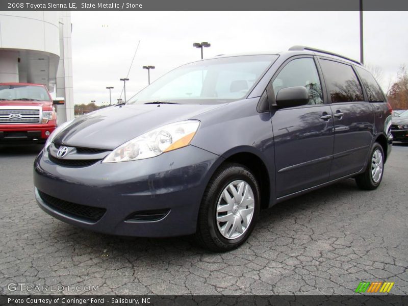 Slate Metallic / Stone 2008 Toyota Sienna LE