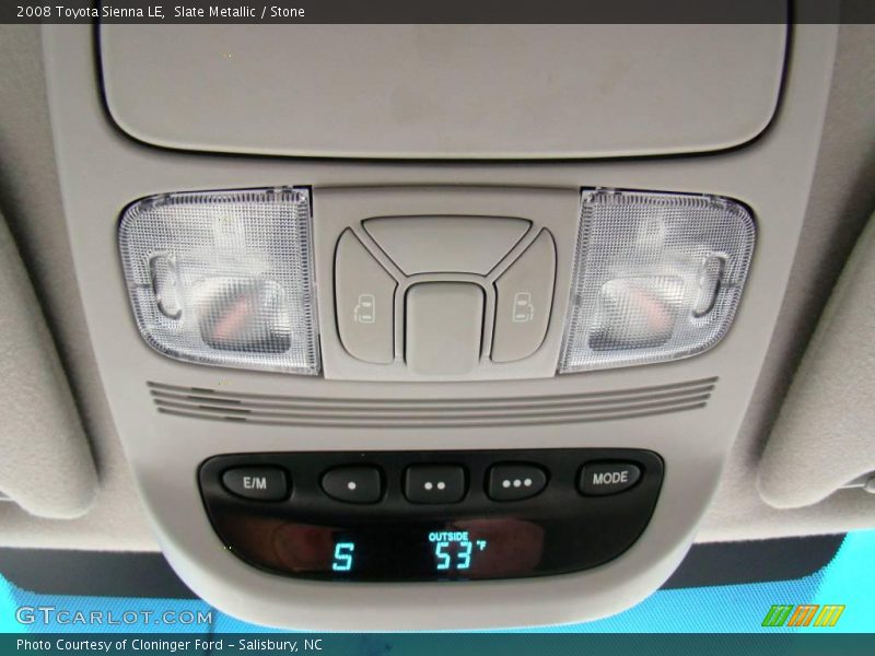 Slate Metallic / Stone 2008 Toyota Sienna LE