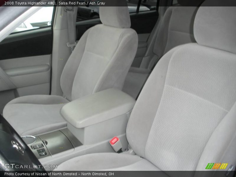 Salsa Red Pearl / Ash Gray 2008 Toyota Highlander 4WD