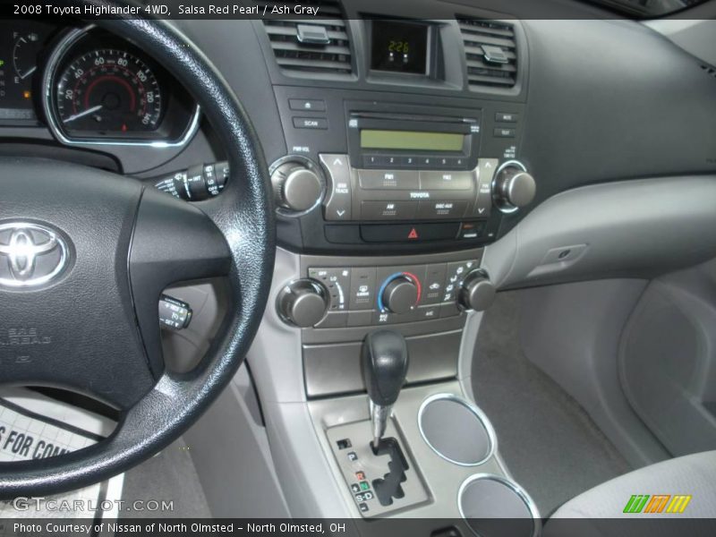 Salsa Red Pearl / Ash Gray 2008 Toyota Highlander 4WD