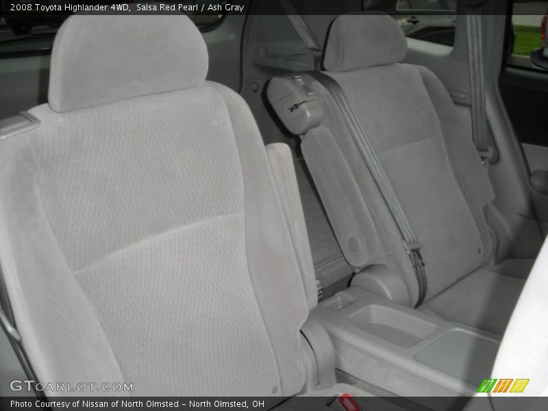 Salsa Red Pearl / Ash Gray 2008 Toyota Highlander 4WD