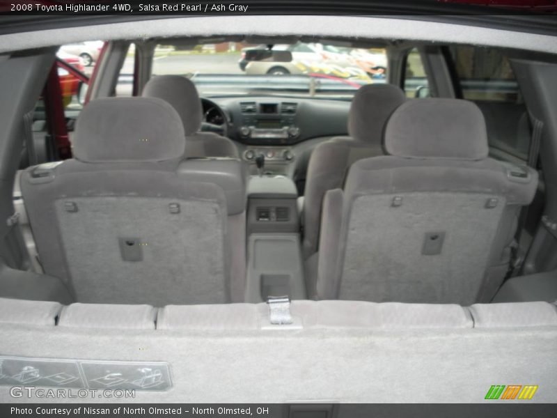 Salsa Red Pearl / Ash Gray 2008 Toyota Highlander 4WD