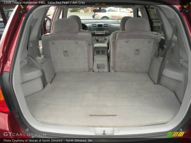 Salsa Red Pearl / Ash Gray 2008 Toyota Highlander 4WD