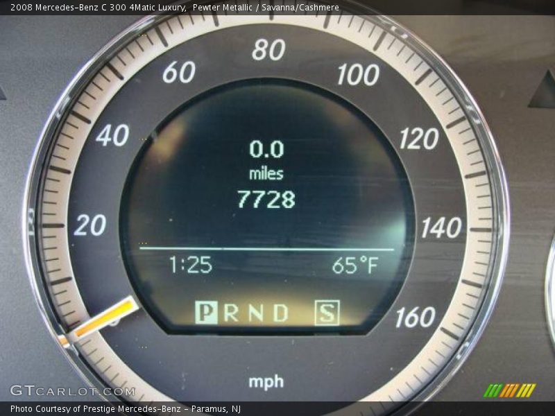 Pewter Metallic / Savanna/Cashmere 2008 Mercedes-Benz C 300 4Matic Luxury