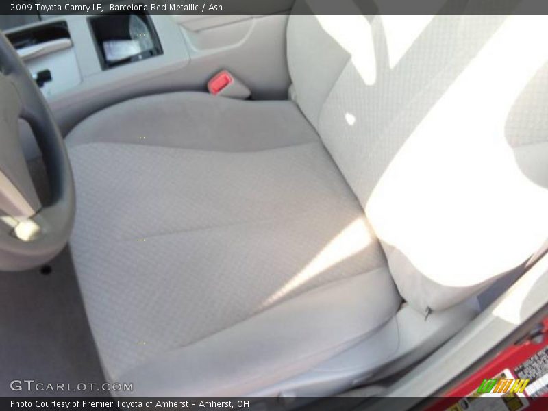 Barcelona Red Metallic / Ash 2009 Toyota Camry LE