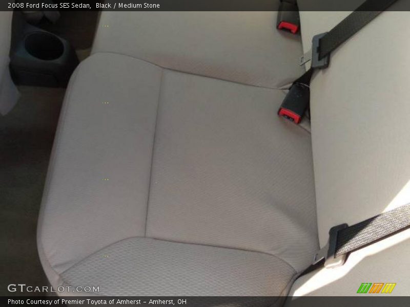 Black / Medium Stone 2008 Ford Focus SES Sedan