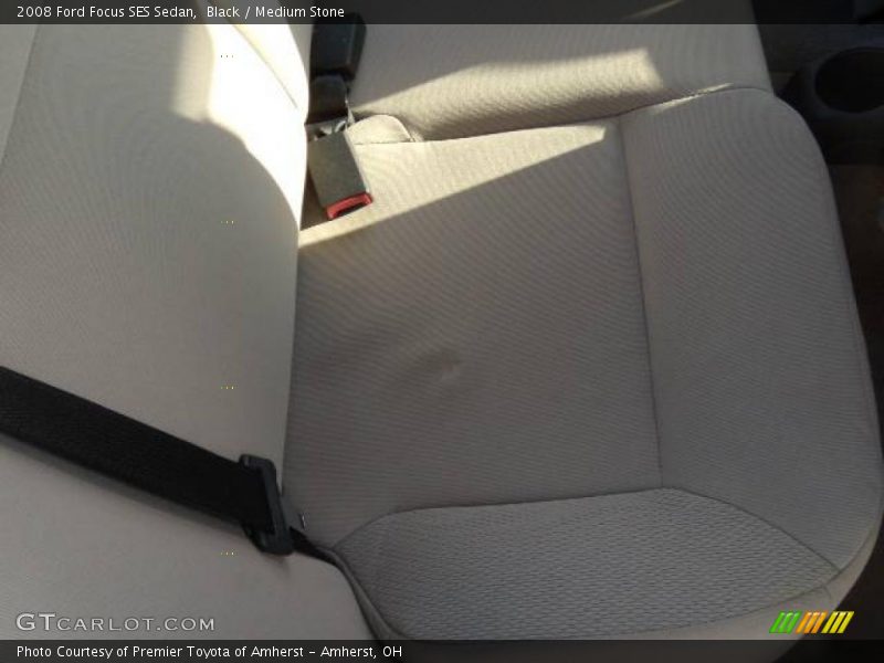 Black / Medium Stone 2008 Ford Focus SES Sedan