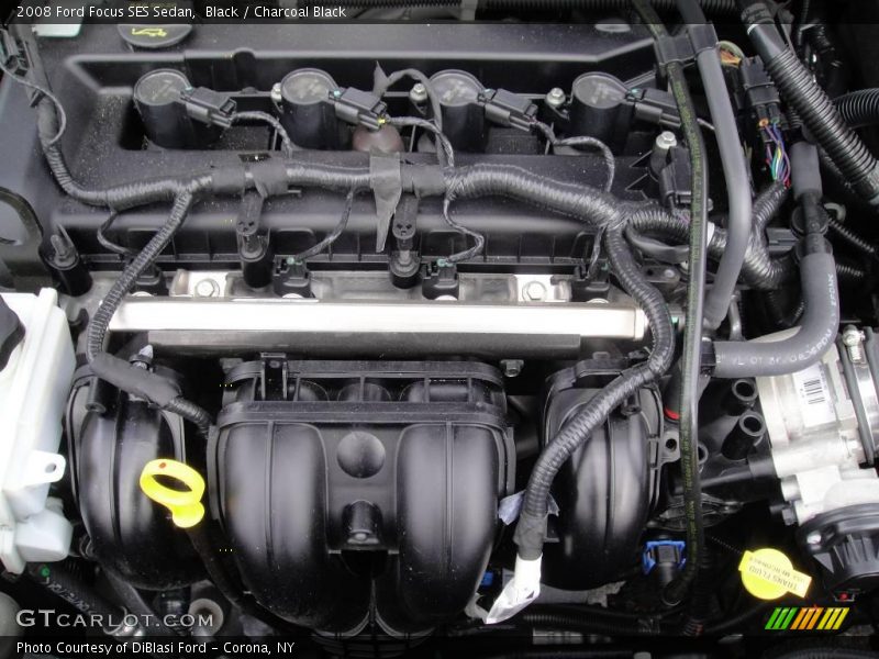 Black / Charcoal Black 2008 Ford Focus SES Sedan