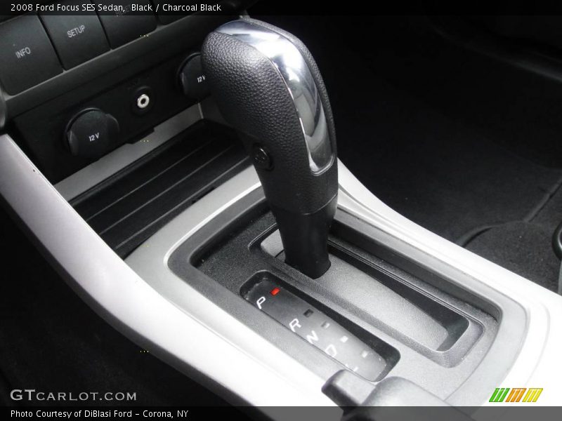 Black / Charcoal Black 2008 Ford Focus SES Sedan