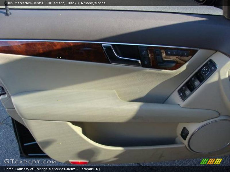 Black / Almond/Mocha 2009 Mercedes-Benz C 300 4Matic