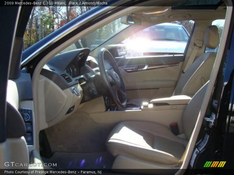 Black / Almond/Mocha 2009 Mercedes-Benz C 300 4Matic