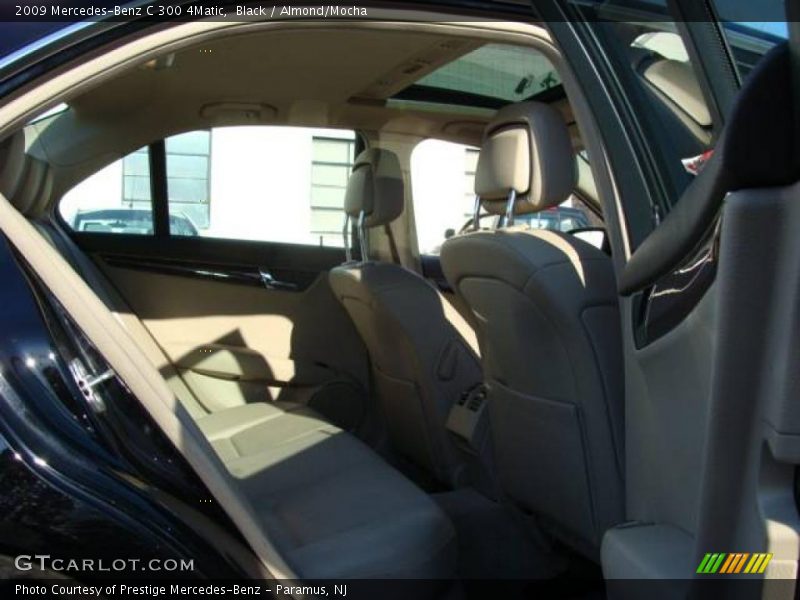 Black / Almond/Mocha 2009 Mercedes-Benz C 300 4Matic