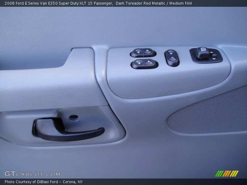 Dark Toreador Red Metallic / Medium Flint 2008 Ford E Series Van E350 Super Duty XLT 15 Passenger