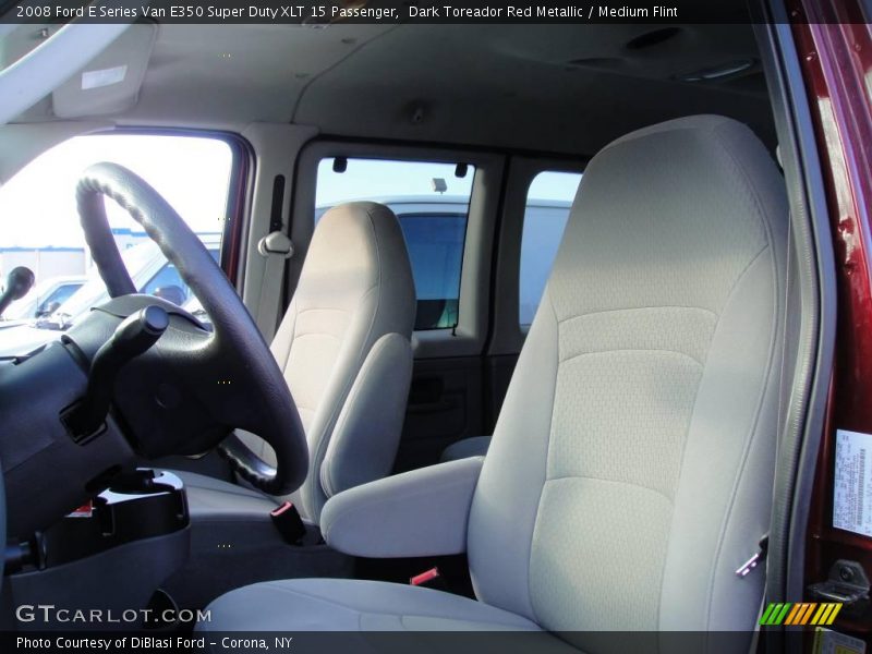 Dark Toreador Red Metallic / Medium Flint 2008 Ford E Series Van E350 Super Duty XLT 15 Passenger