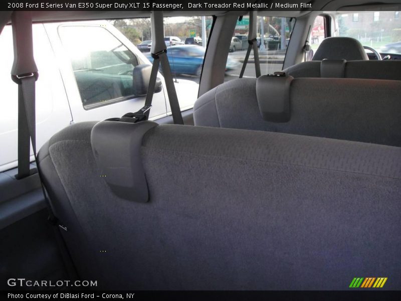 Dark Toreador Red Metallic / Medium Flint 2008 Ford E Series Van E350 Super Duty XLT 15 Passenger