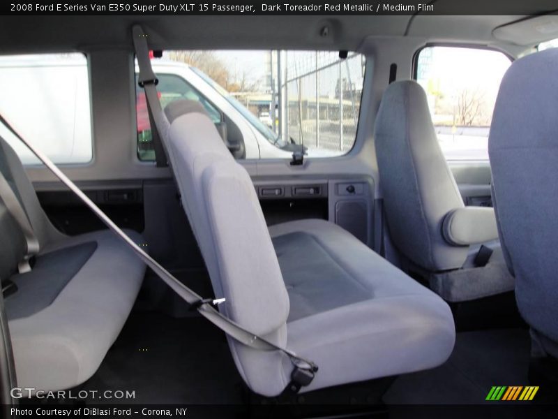 Dark Toreador Red Metallic / Medium Flint 2008 Ford E Series Van E350 Super Duty XLT 15 Passenger