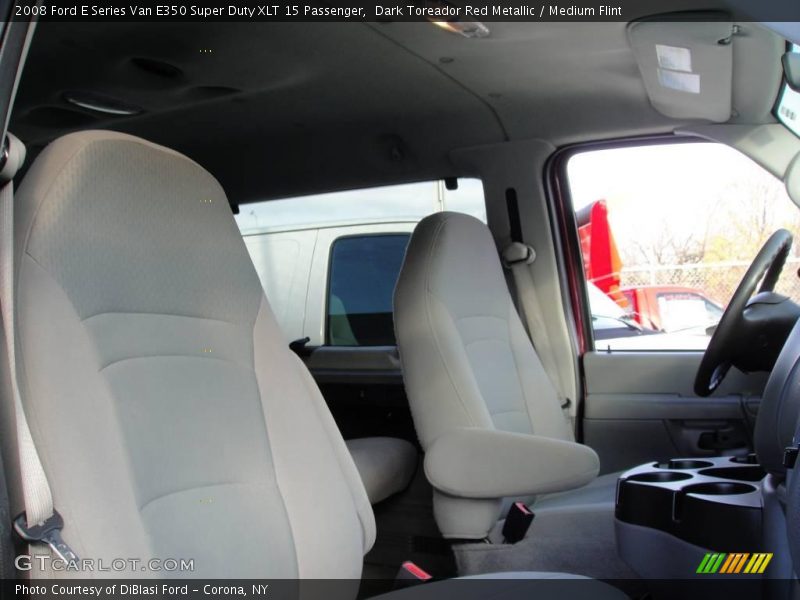 Dark Toreador Red Metallic / Medium Flint 2008 Ford E Series Van E350 Super Duty XLT 15 Passenger