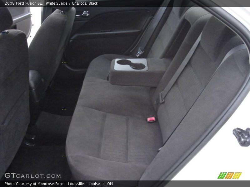 White Suede / Charcoal Black 2008 Ford Fusion SE