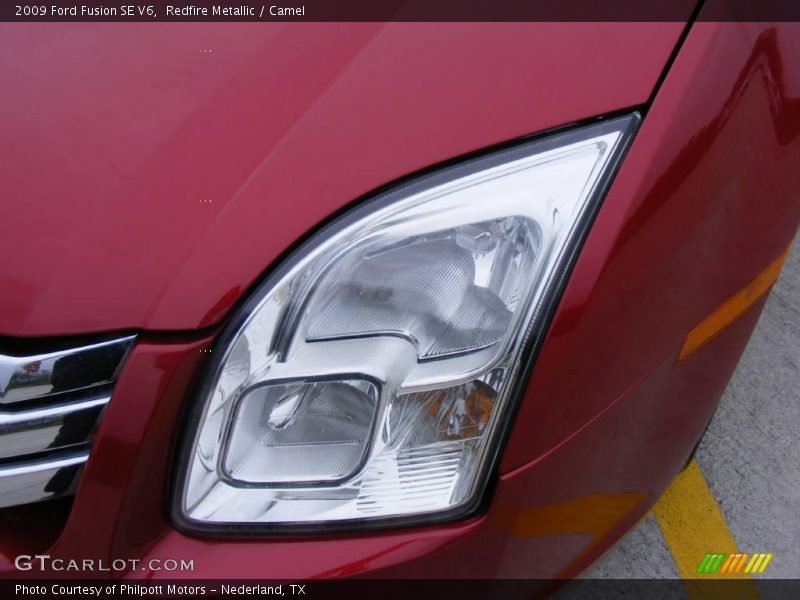 Redfire Metallic / Camel 2009 Ford Fusion SE V6