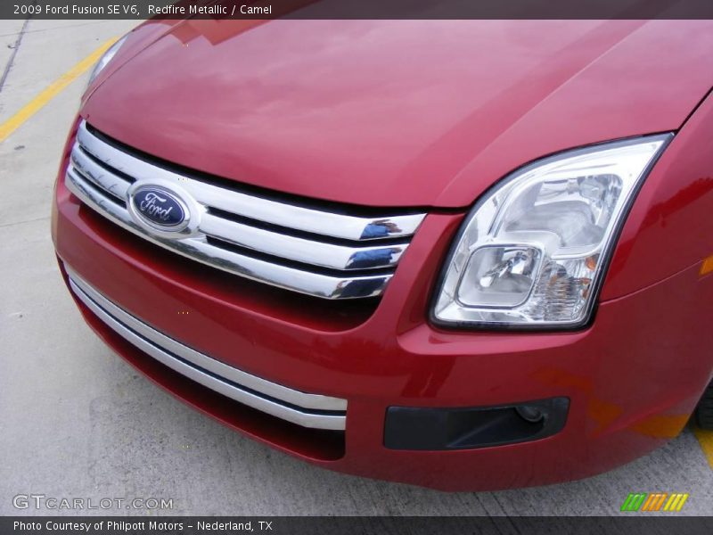 Redfire Metallic / Camel 2009 Ford Fusion SE V6