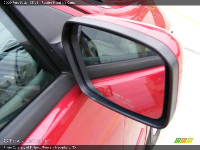 Redfire Metallic / Camel 2009 Ford Fusion SE V6