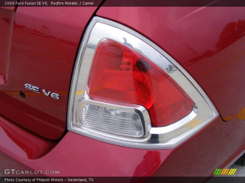 Redfire Metallic / Camel 2009 Ford Fusion SE V6