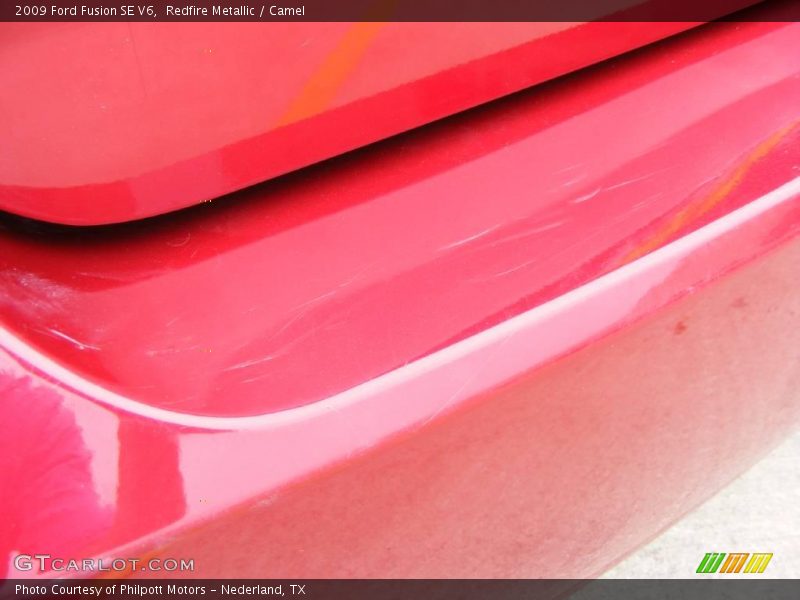 Redfire Metallic / Camel 2009 Ford Fusion SE V6