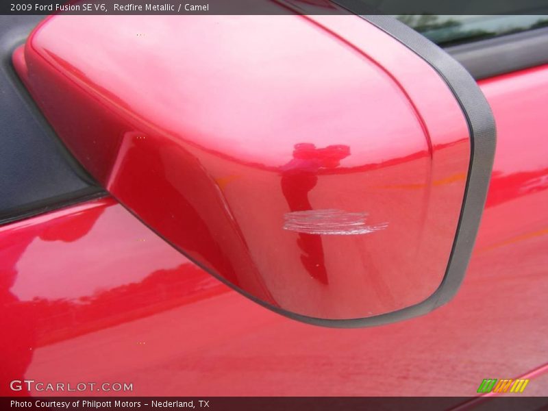 Redfire Metallic / Camel 2009 Ford Fusion SE V6