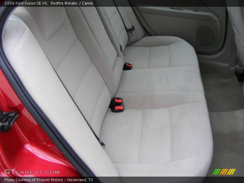 Redfire Metallic / Camel 2009 Ford Fusion SE V6