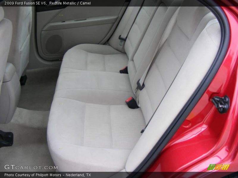 Redfire Metallic / Camel 2009 Ford Fusion SE V6