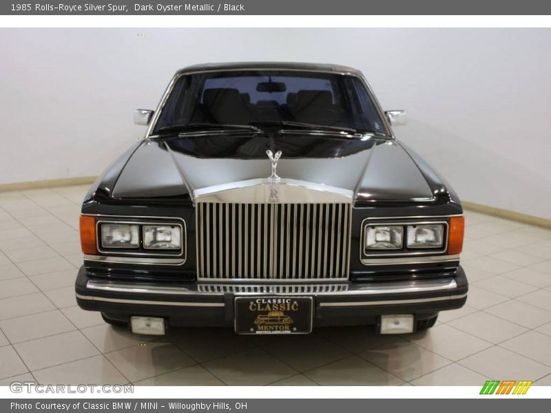 Dark Oyster Metallic / Black 1985 Rolls-Royce Silver Spur