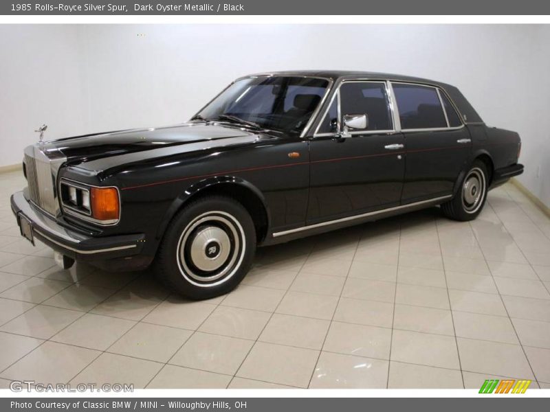 Dark Oyster Metallic / Black 1985 Rolls-Royce Silver Spur