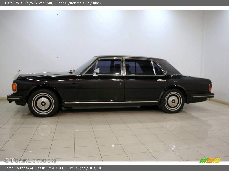 Dark Oyster Metallic / Black 1985 Rolls-Royce Silver Spur