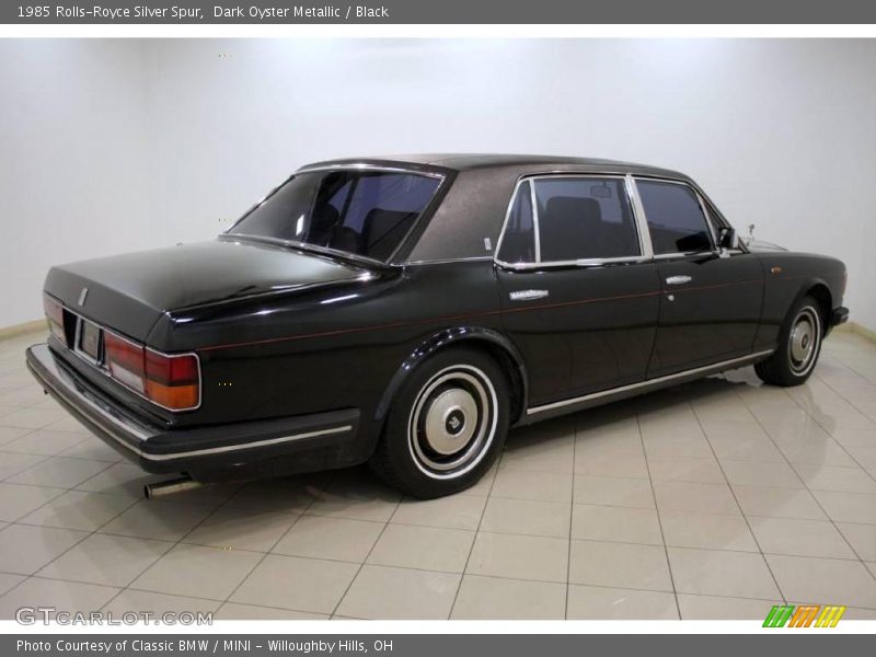 Dark Oyster Metallic / Black 1985 Rolls-Royce Silver Spur