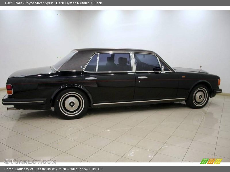 Dark Oyster Metallic / Black 1985 Rolls-Royce Silver Spur