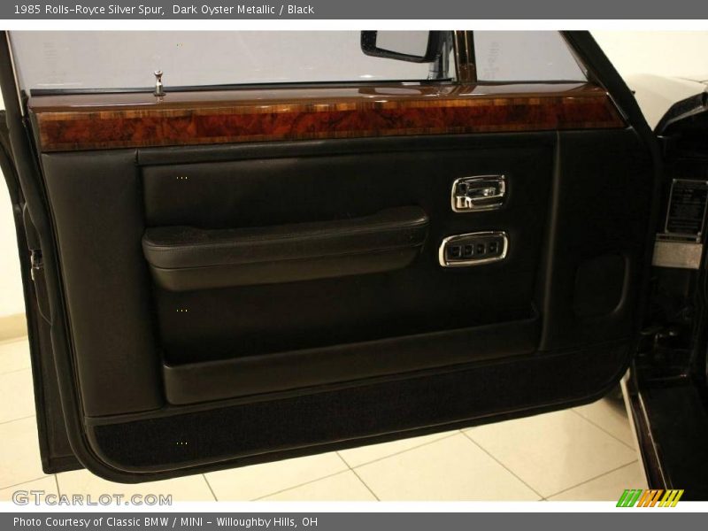 Dark Oyster Metallic / Black 1985 Rolls-Royce Silver Spur