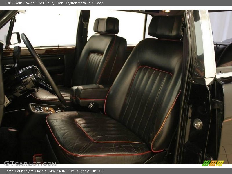 Dark Oyster Metallic / Black 1985 Rolls-Royce Silver Spur