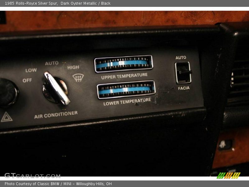 Dark Oyster Metallic / Black 1985 Rolls-Royce Silver Spur