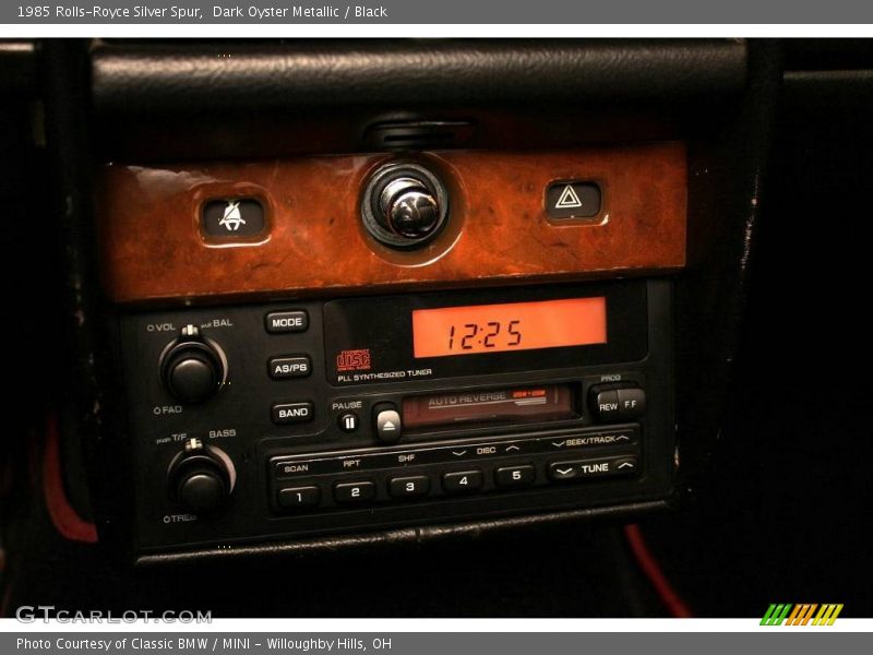 Dark Oyster Metallic / Black 1985 Rolls-Royce Silver Spur