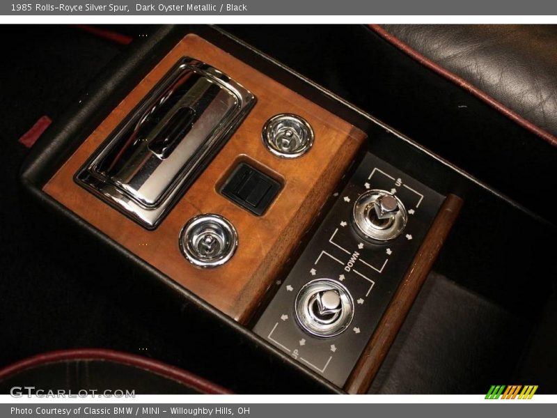 Dark Oyster Metallic / Black 1985 Rolls-Royce Silver Spur