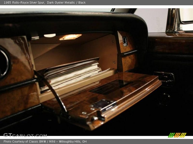 Dark Oyster Metallic / Black 1985 Rolls-Royce Silver Spur
