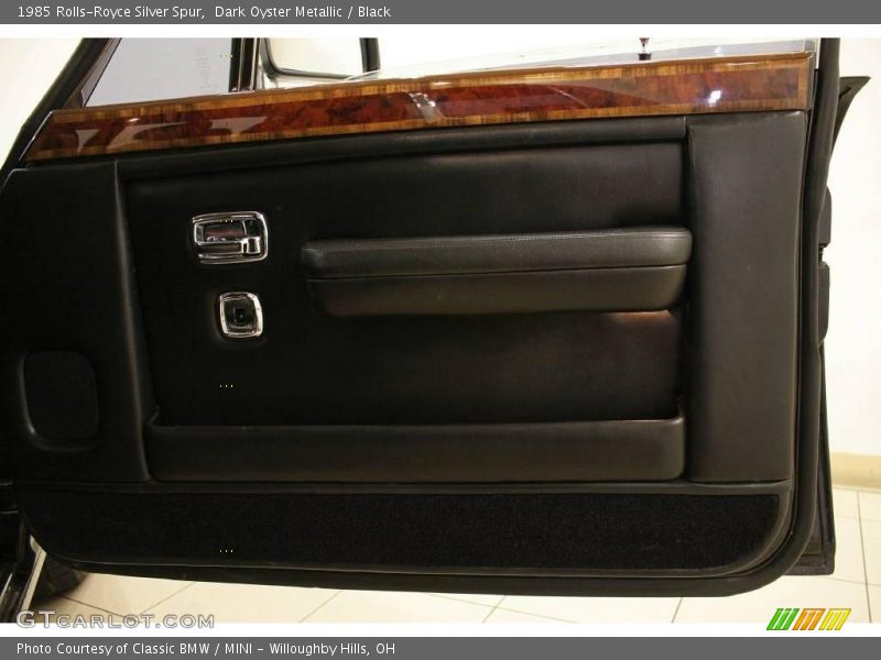 Dark Oyster Metallic / Black 1985 Rolls-Royce Silver Spur