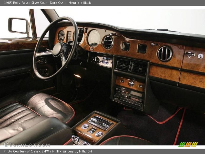 Dark Oyster Metallic / Black 1985 Rolls-Royce Silver Spur